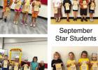 September Star Students Recognized