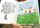 School Board Previews Children Produced And Illustrated Book