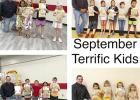 September Terrific Kids Honored